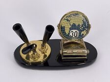 Schreibtischgarnitur, Stifthalter mit ewigem Kalender (X 1042)