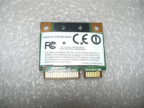 Atheros wlan pcie mini card - pcie,