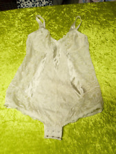 Felina Miederbody Grösse 75C creme mit Spitze