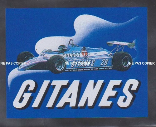 Aufkleber sticker gitanes - -,