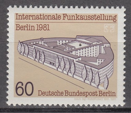 Germany berlin 1981 mi 649 - 1981, mi.649