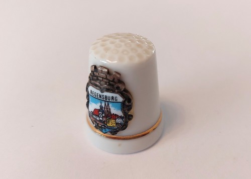 Fingerhut porzellan mit - fingerhut,