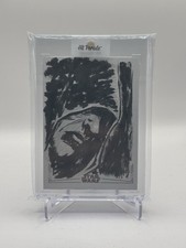 Topps Star Wars Silver Foil Sketch Card Imperator Palpatine Matthew Sutton