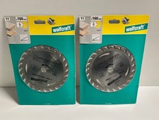 2 x Wolfcraft Hartmetall