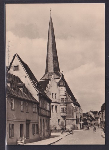 Ansichtskarte sandersleben - ansichtskarte,