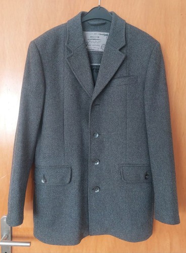 Herren wollmantel m - wollmantel, gr.