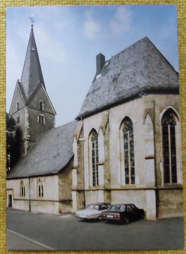 Ansichtskarte homberg d - homberg, an