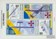 Togo Kleinbogen postfrisch 2022 Drohnen