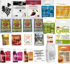 Weinhefe Reinzuchthefe Naturhefe Gärhefe Hefenährsalz Klärmittel Kaliumpyrosulfi