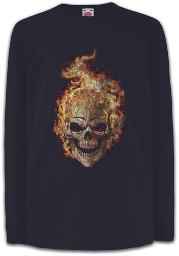 Burning skull kinder - skull, ii