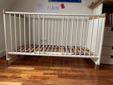 Paidi Kinderbett Vanessa - Ecru/Kirsche Nachbildung - 143 x 78 cm + Umbauseiten