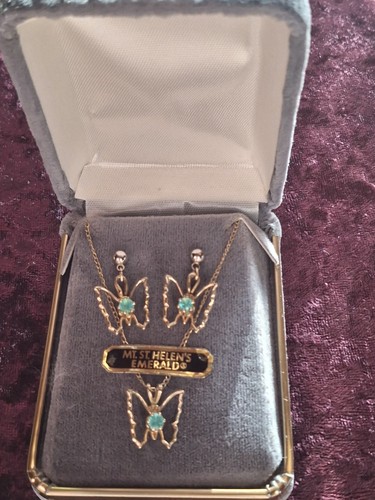 Vintage schmuck set - schmuck-set,, 14k