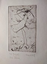 Horst Hussel 3 Radierungen zu