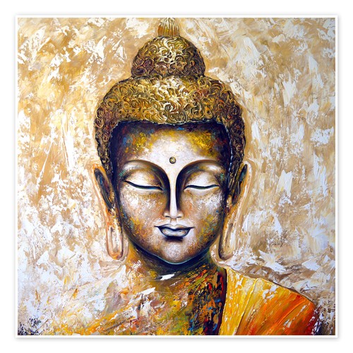 Poster buddha theheartofart - buddha,