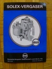 Solex vergaser handbuch - solex-vergaser,
