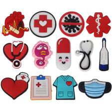 Shoe Charms für Clogs Schuh Pin Krankenhaus Anstecker für Crocs Arzt Medizin