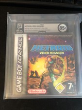 Metroid Zero Mission 85+ Sealed Pixel no VGA, WATA, RGS SELTEN RARE Red Strip