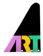 Werbe-Aufkleber A.R.T. ART Windsurfing Surfen Surfboard Surfbus 80er Jahre Kult