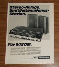 Seltene Werbung vintage ITT