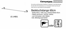 Campagne Satin Badtuchstange