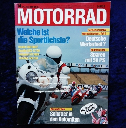 Das motorrad 1988 honda - das,