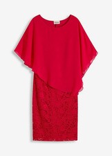 Spitzenkleid Gr. 46 Dunkelrot