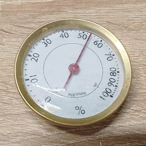 Rundes analog thermometer - rundes, analog-thermometer