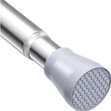 Gardinenstange Spannstange Duschvorhangstange ohne Bohren 85-150cm verstellba...