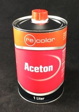 9,89-6,67€/L  Aceton 1 Liter Reiniger 1l Entfetter Lösemittel Lackentferner