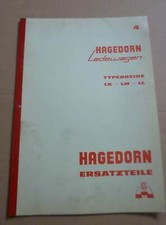 Hagedorn Ladewagen LK + LM + LL Ersatzteilliste