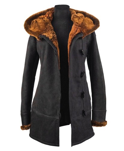 Damen lammfelljacke lederjacke - damen,