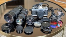 Canon Ae1 35mm Kamera +