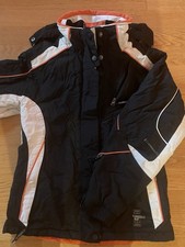 Killtec Skijacke Winterjacke Gr. 152 Mädchen Jungen schwarz weiss orange