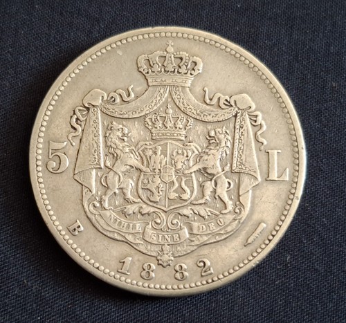 Lei rumänien 1882 könig - 5,