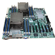 Bundle Mainboard Supermicro X9DRH-7F mit 2x E5-2630V2 CPU, 128 GB DDR3 Ram