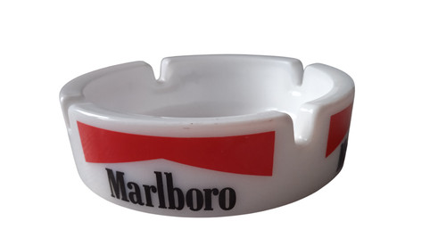 Marlboro aschenbecher weiß - aschenbecher,