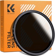 K&F Concept ND2-400 Variabler Graufilter Fader ND Filter 37-82mm 9 Blendenstufen