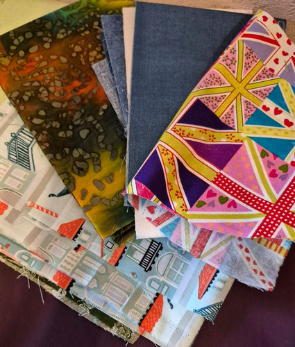 Kleines stoffpaket stoffe für - stoffpaket,