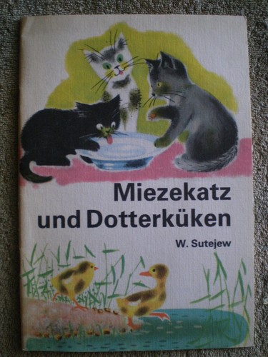 Miezekatz und dotterküken - dotterküken,