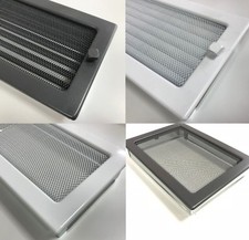 Lüftungsgitter Luftgitter Kamingitter mit/ohne Regulierbar Lamellen