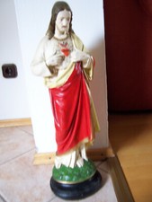 schöne alte  Jesus Gips  Figur aus Italilen