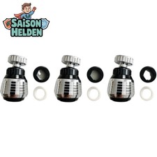 3x Wasserhahnaufsatz