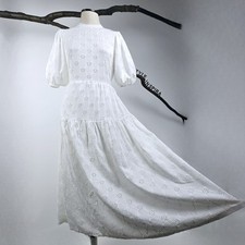 ZARA 🤍 KLEID MIDIKLEID CUT