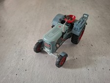 Traktor Eicher Diesel ED 215, grau, 1:25, Blechmodell, Uhrwerkantrieb, Kovap