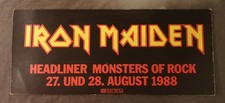 Iron Maiden Monsters of Rock