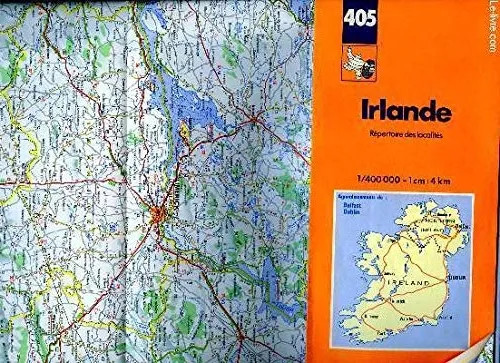 Michelin irland reisekarte - michelin,