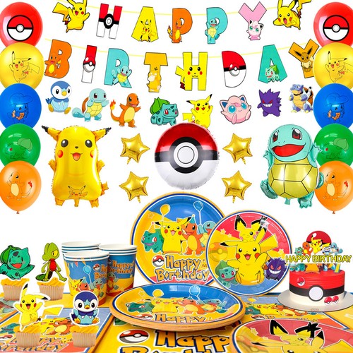 Pokemon party dekorations - pokemon,