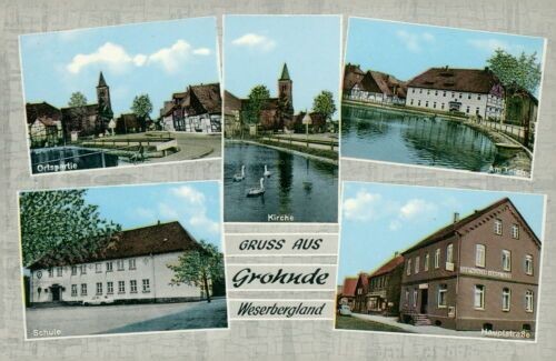 Ansichtskarte grohnde - ansichtskarte,