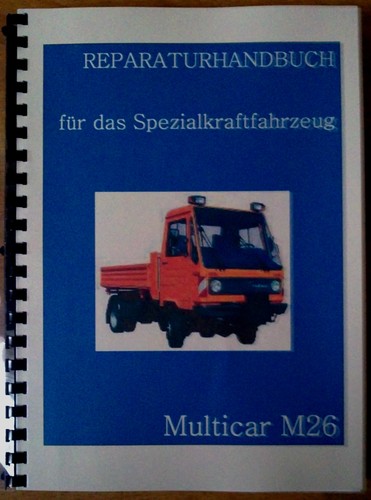 Reparaturhandbuch multicar - reparaturhandbuch,