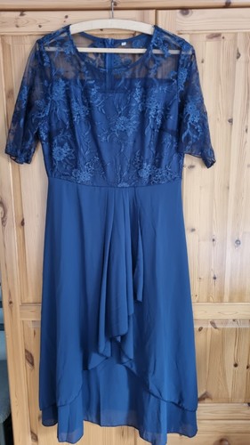 Abendkleid dunkelblau - abendkleid,,